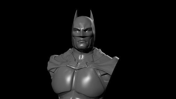 imprimible batman busto 3d dc historietas bufón superhéroe superhombre héroe Robin capa Arte esculturas 3d print model - Mito3D