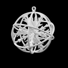printable christmas tree toy snowflake house ball newyear decoration 3d decor 3d print model - Mito3D