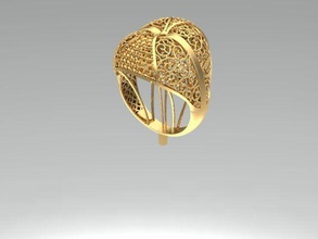 stampabile oro squillare filo design gioielleria argento diamante gioiello nozze Fidanzamento moda gemma sterlina bellezza anelli 3d print model - Mito3D