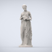 stampabile pandoras scatola lowpoly stile miniature sfida miniatura scultura classico tradizionale statua antico pandora figurine arte sculture 3d print model - Mito3D
