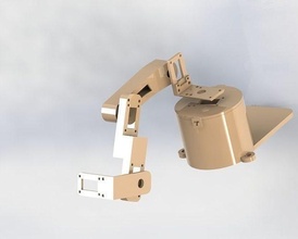 stampabile robot braccio università progetto or passatempo tecnologia esame alunno industria meccatronica macchina meccanismo concettuale sicurezza scuola accademia ingegneria dispositivo arduino umano codice scienza 3d print model - Mito3D