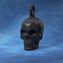 imprimable crâne pendentif bijoux le squelette os l'anatomie gadget punk collier d'argent la science de mode alternative style goth peau pendentifs 3d print model - Mito3D