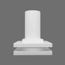 imprimible cuadrado cilíndrico pedestal base 3d modelo cilindro plataforma producto ar vr Kritrim kritrimbóveda 3dpedestal 3dprintingmodel casa decoración 3d print model - Mito3D