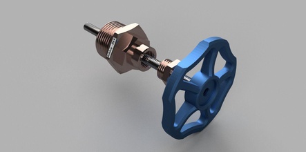 printable steampunk válvula a arte de aço máquinas ferro engomar tecnologia o design diesel eletricidade isolado equipamento esculturas 3d print model - Mito3D