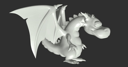 imprimable stl 169 dragon 3d modèle 3dmodel cg Jeu impression 3dprint animal art sculpture personnage monstre miniature sculptures 3d print model - Mito3D