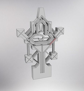 stampabile simbolo regalo decorazione arte compleanno anno design moderno arredamento San Valentino segni loghi 3d print model - Mito3D