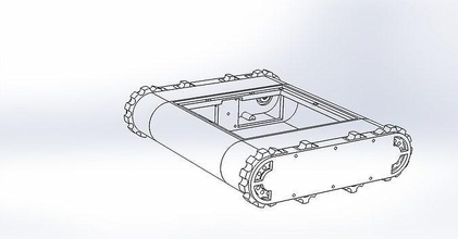 imprimible tanque robot controlador arduino frambuesa pi robótico Universidad proyecto 3d examen guerra Ciencias modelado electrónico mecatrónico Ingenieria máquina ingeniero ciencia ficción 3d print model - Mito3D