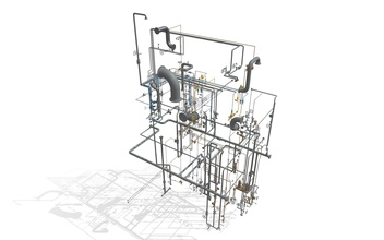 process plant uae - piping steel industry power equipment petroleum insulation energy thermal refinery factory industrial palnt planta de proceso pump design 3d heat exchanger chemical engineering science 3d print model - Mito3D
