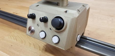 cámara profesional de control deslizante la arduino nano eléctrico diy equipo maquinaria tecnología máquina tech hobby afición bricolaje electrónica 3d print model - Mito3D