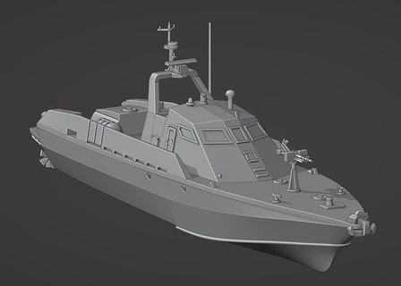 project 12200 sobol patrol boat ship military sea ocean scale model 3dprint diy water hobby 3d print model - Mito3D