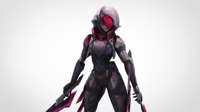 project katarina - league of legends action figure champion statue online game toy lol skin actionfigure 3d 3dprint model hero sculpture games toys 3d print model - Mito3D