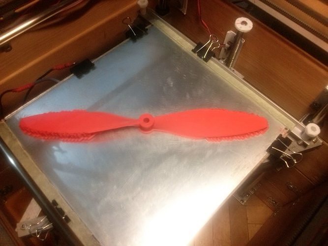 pervane 10 45 1045 bıçak ağzı ağırbaşlı aps hobi kendin yap mekanik parçalar 3D print model - Mito3D