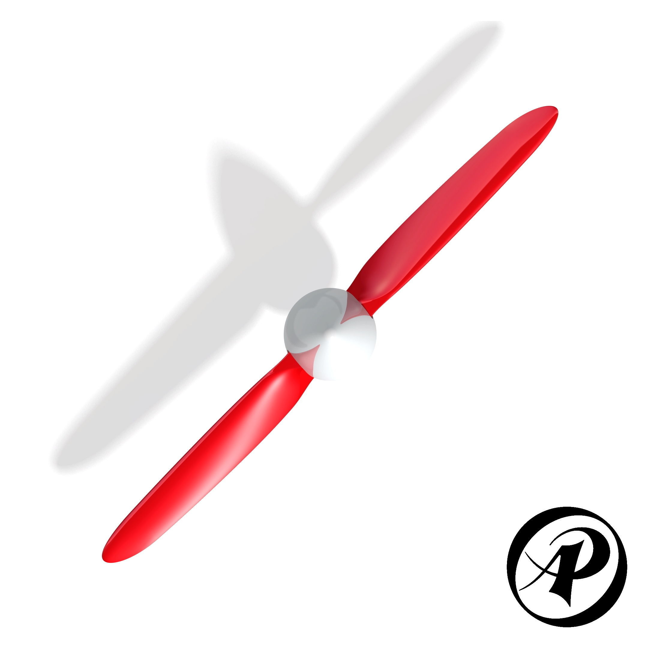 propeller ap pr 006 11 4 rc flugzeug modell 3d luftfahrt tragflächenprofil drucken zeichnung hobby diy mechanisch teile motor hölzern klinge luftschraube rotierend 3D print model - Mito3D