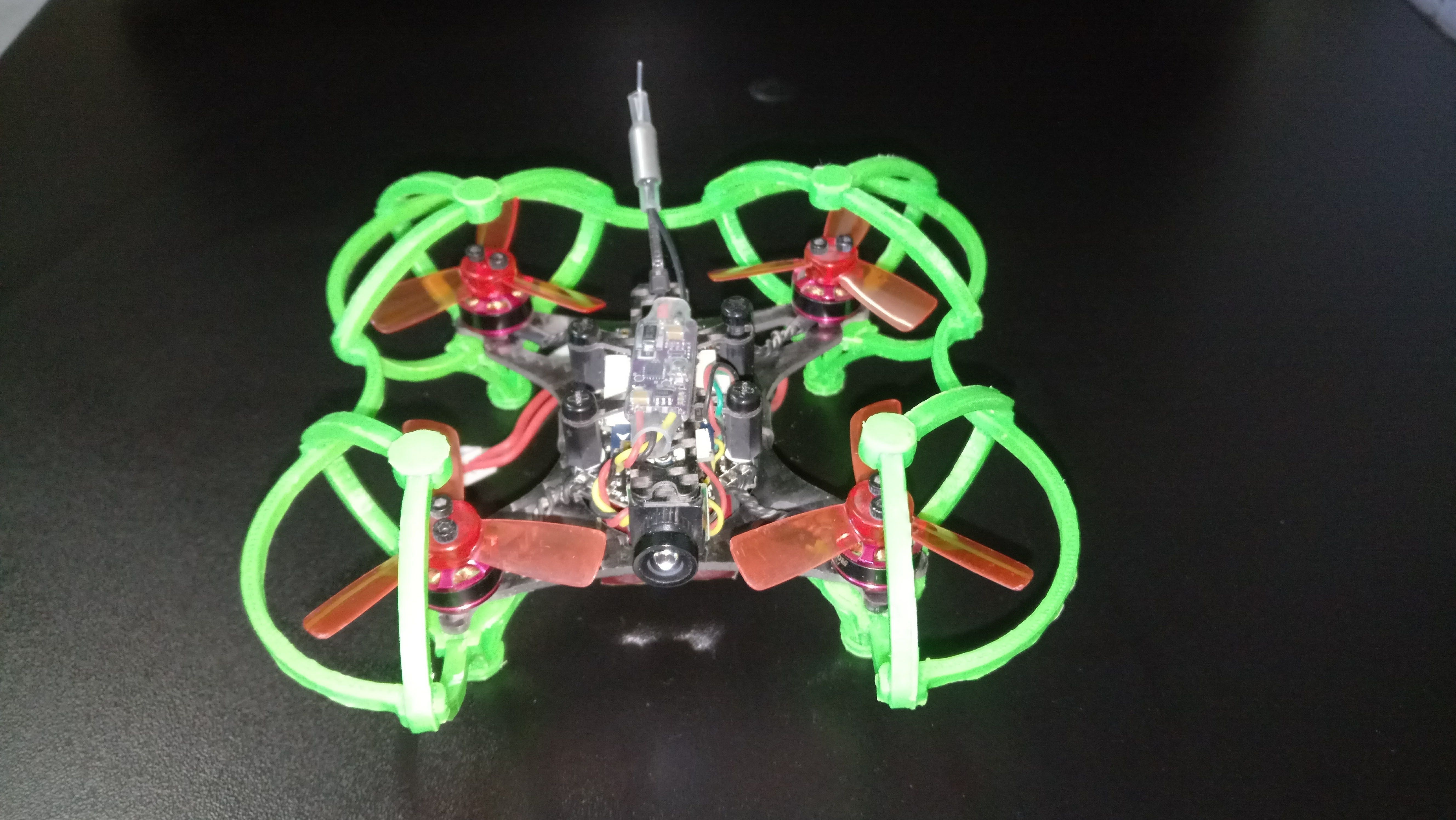 propeller guard arf kingkong 90gt 90mm micro drone hobby-diy bumper hobby diy electronics 3D print model - Mito3D