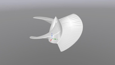 elica carta piatto ingegnere matematica futurismo bene cose scienza ingegneria 3d print model - Mito3D