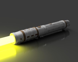 proteção defesa i jedi caído ordem sabre luz 3d impressão estrela guerras espada scifi laser passatempo faça suporte cosplay 3d print model - Mito3D