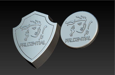 prudential logo 3d prudential3d health insurance hobby diy 3d print model - Mito3D