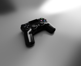 ps4 doppelschock joypad sony 3d cad joystick videospiel modell spiele spielzeuge spiel zubehör 3d print model - Mito3D