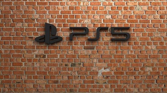 ps5 logo ikon sembol ps4 ps oyun istasyonu oyunlar gelecek ses video teknoloji Sanat heykeller 3d print model - Mito3D