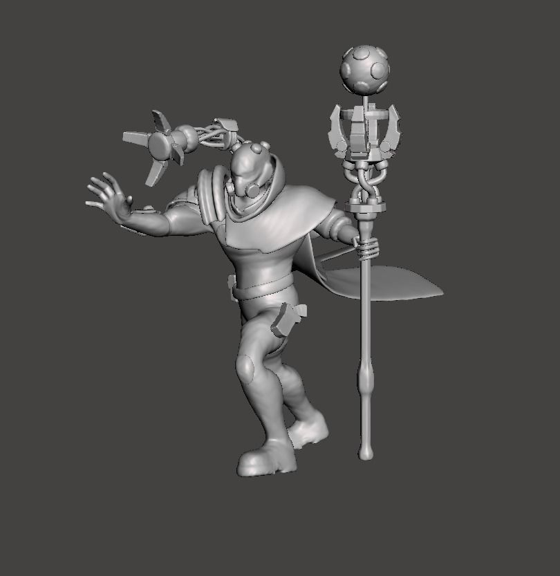 psyops viktor 3d model vi league of legends wildrift games toys 3D print model - Mito3D