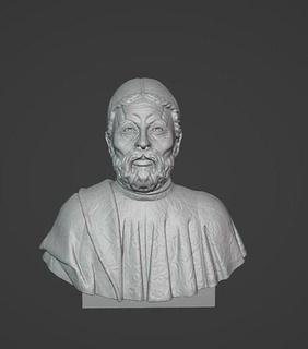 ptolemy batlamyus claudius claudiuspotelmy astronomer astronomy scientist geographer ancientgreek greek art sculptures 3d print model - Mito3D