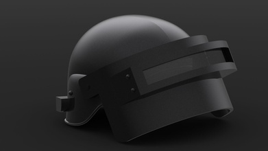 pubg helmet level 3 games playeruknownbattleground toys 3dprint stl game accessories 3d print model - Mito3D