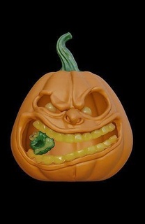 pumpkin - hungry jack-o-lantern halloween gift toy decoration evil creepy fantasy character art sculptures latern lamp light outdoor 3d print model - Mito3D
