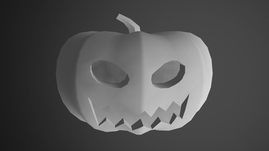 Kürbis Ohrring Kunst Halloween Ohrringe Schmuck Fantasie 3d print model - Mito3D
