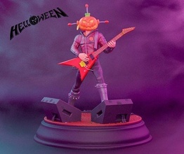 kabak baş Helloween cadılar bayramı karakter gitar grup oyunlar oyuncaklar 3d print model - Mito3D