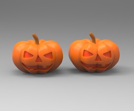 pumpkin lantern halloween toy spooky vicious carve games toys 3d print model - Mito3D