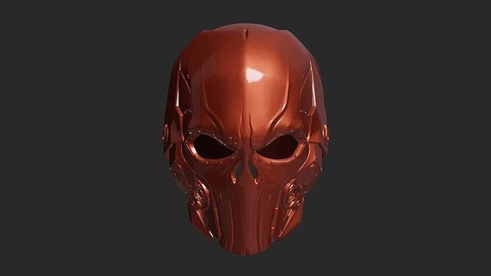 justiceiro capacete impressão imprimível impressora mascarar futurista cabeça armaduras sci fi personagem moda 3d print model - Mito3D