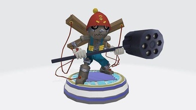 marioneta sonic erizo digimon monstruo anime dibujos animados modelo juegos juguetes 3d print model - Mito3D
