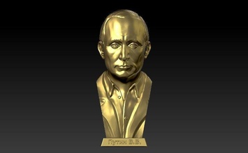 Putin heykel insanlar adam Sanat heykeller 3d print model - Mito3D