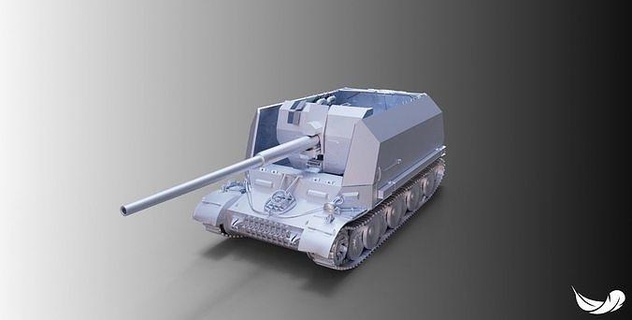 pz sfl ivc tank 3d model fbx stl askeri araç oyun tabanca oyunlar oyuncaklar 3d print model - Mito3D