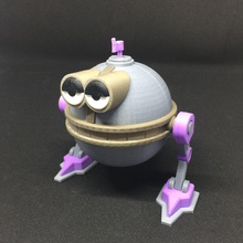 qt1 giftbot 5000 juegos-juguetes el robot kawaii la joyería de regalo dones regalar lindo droid los droides secreto bloqueo xmas casa juegos juguetes 3d print model - Mito3D