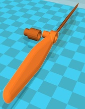 quadrocopter propeller coupling toys gadjet games 3d print model - Mito3D