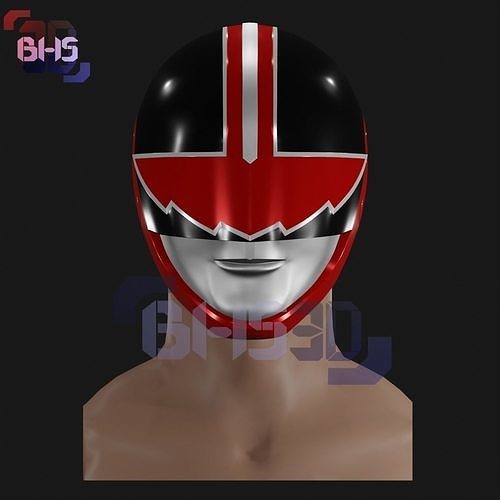 Quantum rot Ranger Helm Powerranger Spiele Spielzeuge 3D print model - Mito3D