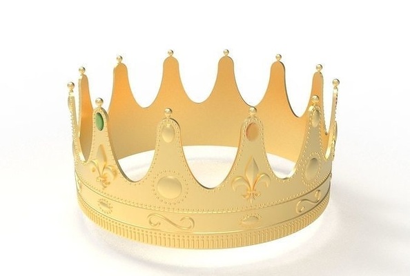 rainha coroa boné rei gema ouro capacete casamento beleza moda arte maquiagem juhannproduto princesa real noiva acessórios concurso joalheria enfeites 3d print model - Mito3D