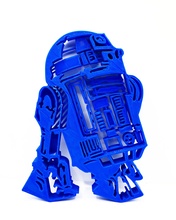 r2d2 stella guerre spazio robot robotica scienza sci fi tecnologia 3dprinting plastica modello lowpoly design arte prodotto dai fan decorazione giochi giocattoli 3d print model - Mito3D