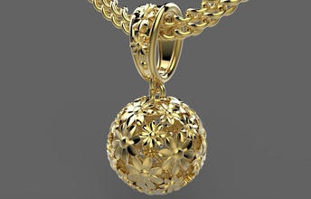 r 163 jewelry 3d gold jewellery jewel necklaces 3d print model - Mito3D