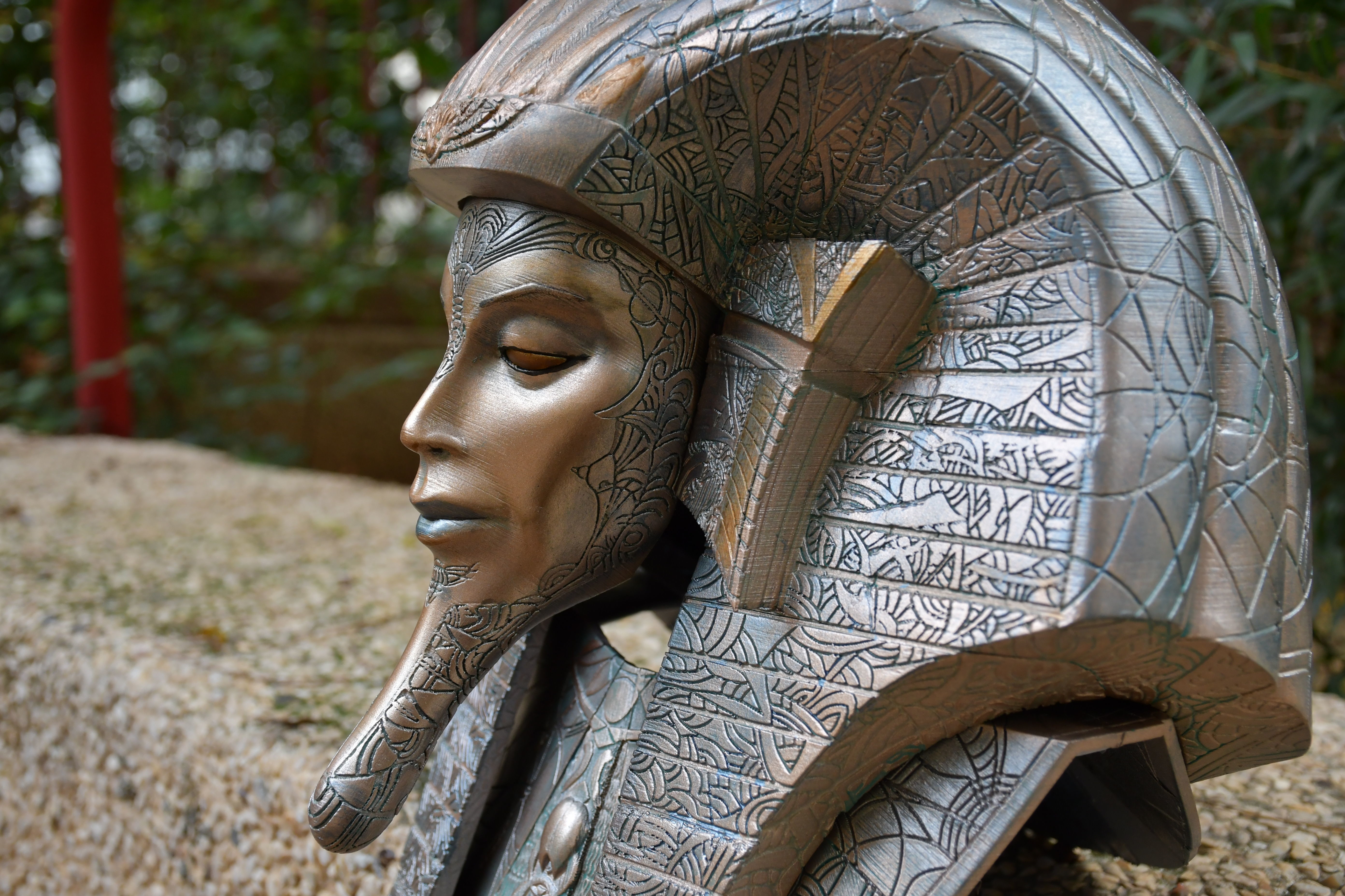 ra yıldız geçidi film kask kostüm oyunu güneş tanrısı abydos daniel jackson sg 1 anubis horus yazdır prusa kostüm jaffa gould mısır pharoe moda 3D print model - Mito3D