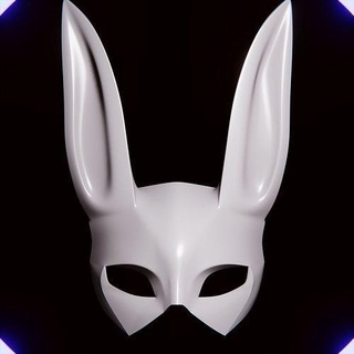 rabbit mask v1 bunny animal character animals art cosplay helmet cute toy fantasy easter fashion 3d print model - Mito3D