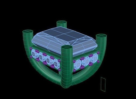 radiante cortar corona conjunto joyería diamante anillo ajuste joya 3d print model - Mito3D