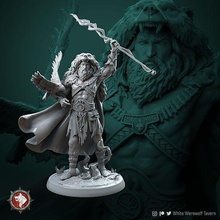 rafinus druid 32mm 75mm pre-supported fantasy magic character mythology magical creature sculpture miniature fictional art 3dprinting dnd dndcreature mage tabletop games toys board 3d print model - Mito3D