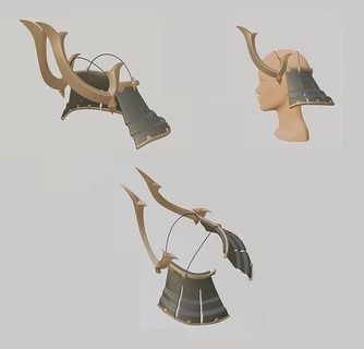 raiden shogun boss crown - 3d stl helmet tiara genshin impact art sculptures 3d print model - Mito3D