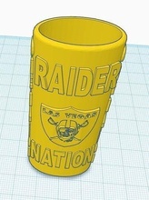 raider nation bic lighter case raiders football nfl raider raidernation bic lighter case biclighter custom fashion  3d print model - Mito3D