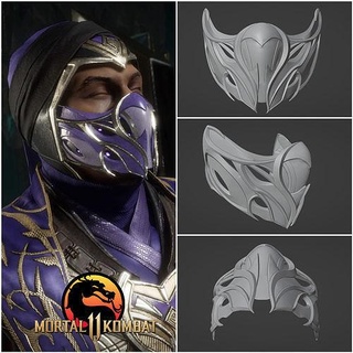 Regen Maske Veteran Melian Kampagne Rüstung Cosplay mk11 mkx sterblich kombat Mortal Kombat Spiele Spielzeuge 3d print model - Mito3D