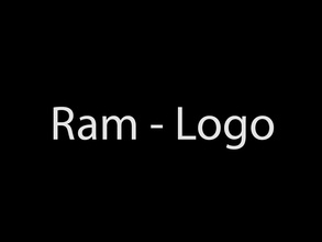 ram logo 3d juwel gold schmuck mode druckbar stl männer logo anhänger 3d print model - Mito3D