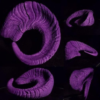 ram satyr demon horns cosplay 3dprint printable fantasy art sculptures 3d print model - Mito3D