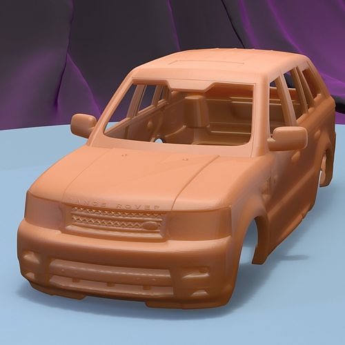 alcance Andarilho esporte 2009 imprimível carro corpo fenda escalextrico Tamiya rc miniz controle rastejante ninco Kyosho scx axial jogos brinquedos acessórios 3D print model - Mito3D